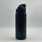 Owala 32oz FreeSip Insulated Water Bottle – Very Very Dark | Stainless Steel   M32oz-HS