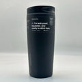 Owala 20oz SmoothSip Slider Coffee Tumbler – Stainless Steel, Insulated, Leak-Proof (Very Very Dark)   M20oz-HS