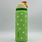 Owala 32oz FreeSip Water Bottle – Green Flower Edition | Stay Cold All Day  OW32-LSH