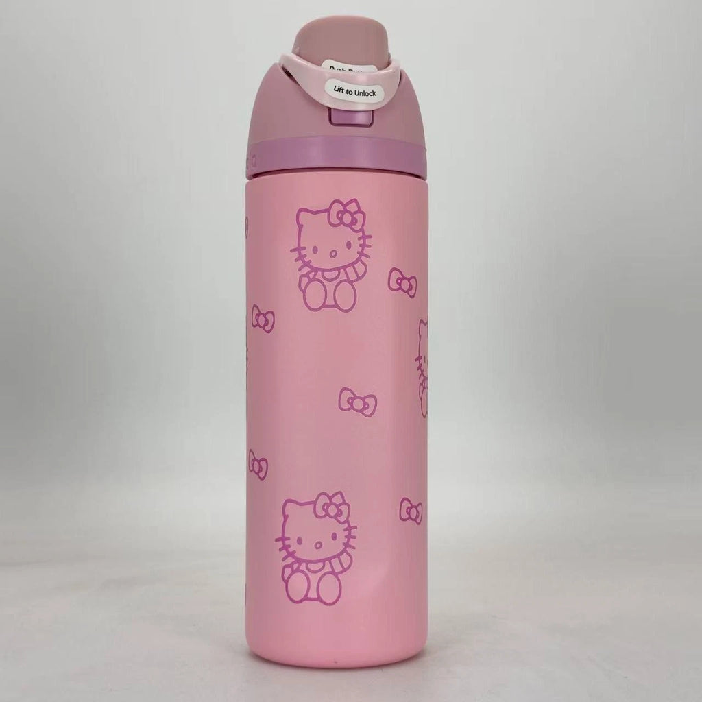 Owala x Hello Kitty 24oz FreeSip Insulated Water Bottle – Pink Rose Quartz | Limited Edition   M24oz-KTMGSY