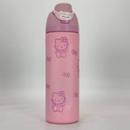 Owala x Hello Kitty 24oz FreeSip Insulated Water Bottle – Pink Rose Quartz | Limited Edition   M24oz-KTMGSY