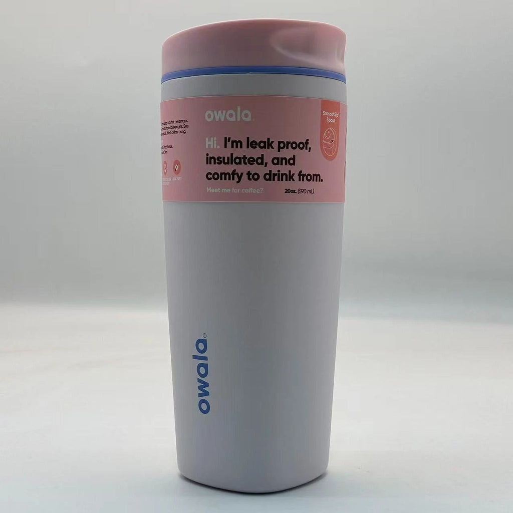 Owala 20oz Candy Coated FreeSip Insulated Coffee Tumbler – Stainless Steel, Leak-Proof   M20oz-MKLF