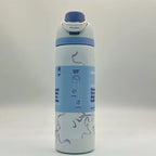 Owala 24oz FreeSip Water Bottle – Urban Outfitters Exclusive Blue Bow 3D Print   M24oz-HDJ