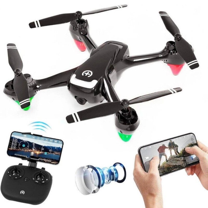 NEW UNTEI EC100 DRONE W/ 2K CAMERA, GRAVITY CONTROL, ALTITUDE HOLD HD