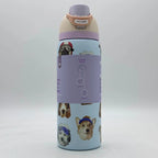 Owala 32oz FreeSip Insulated Water Bottle – Dog Collage (Dogwala) | Urban Outfitters Exclusive  M32oz-GGB