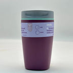 Owala 12oz Plum Perfect SmoothSip Slider Coffee Tumbler | Insulated Stainless Steel Travel Mug  M12oz-XYZ