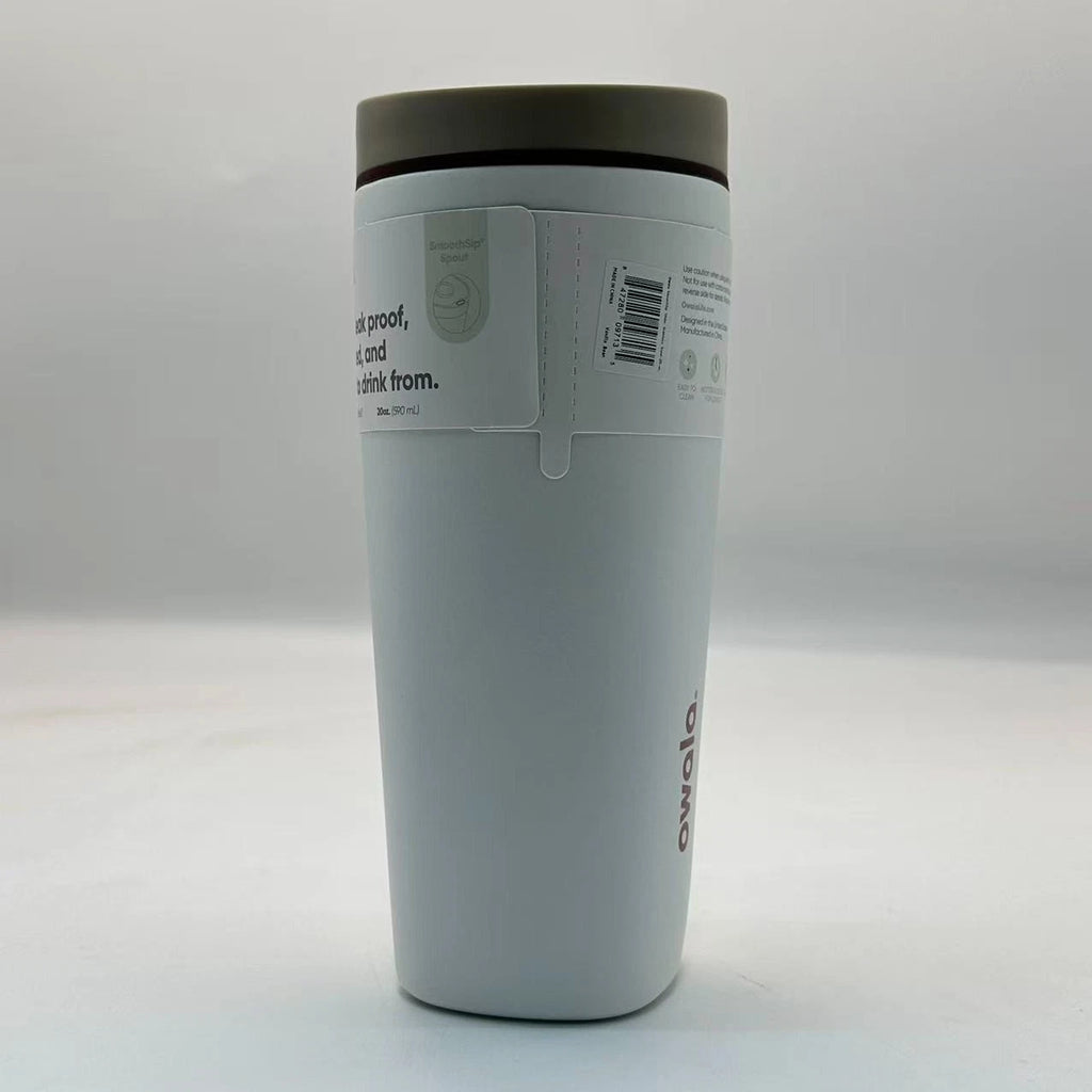 Owala 20oz Vanilla Bean SmoothSip Coffee Tumbler – Insulated Stainless Steel Travel Mug  M20oz-XCD