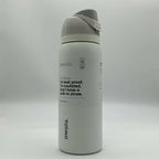 Owala 32oz FreeSip Insulated Water Bottle – Shy Marshmallow | Stainless Steel  M32oz-JJB