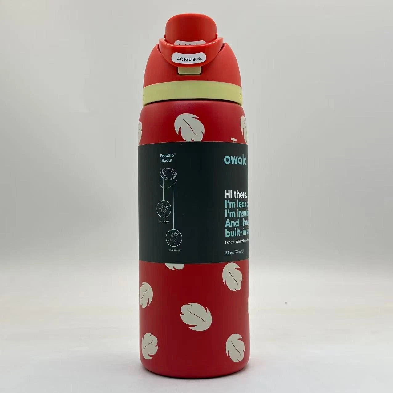 Owala x Lilo & Stitch 32oz FreeSip Insulated Water Bottle – Color Drop Edition | Limited   M32oz-LL