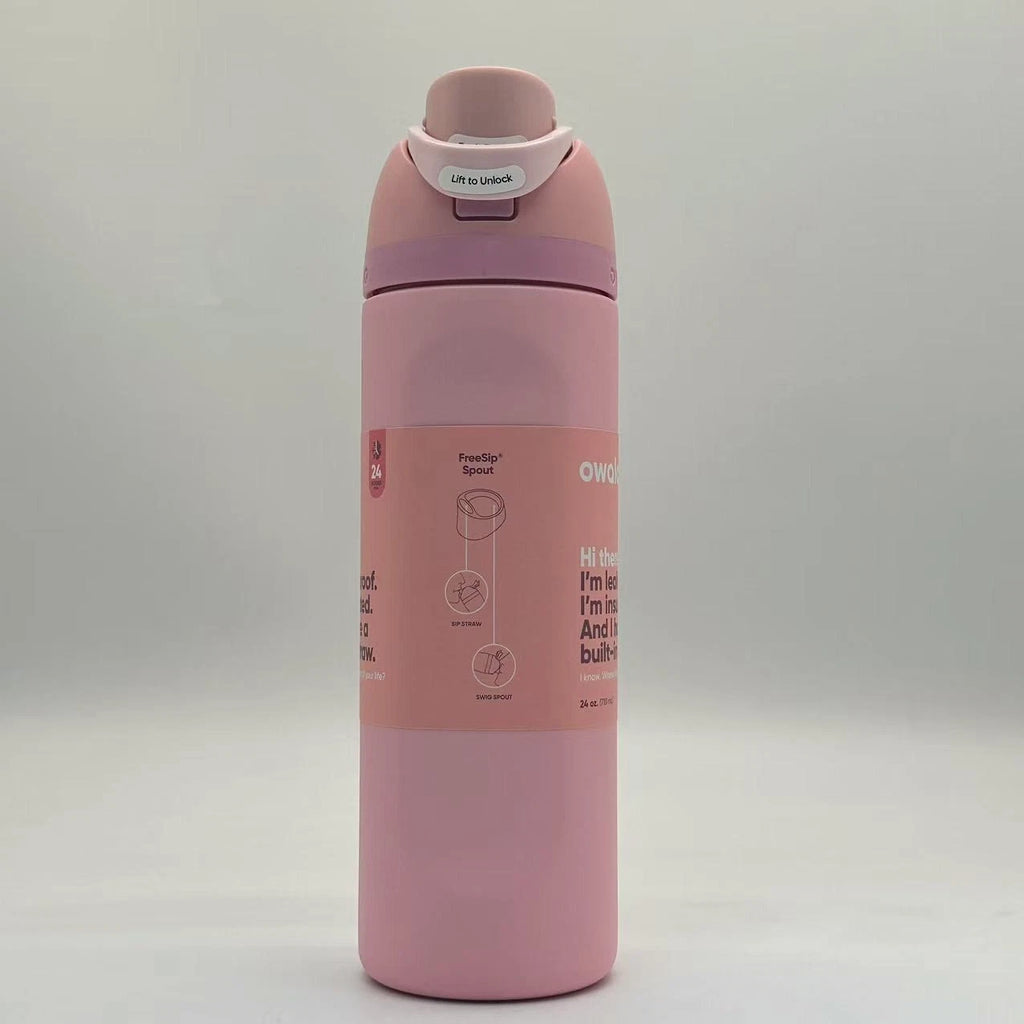 Owala 24oz FreeSip Insulated Water Bottle – Rose Quartz  M24oz-MGSY