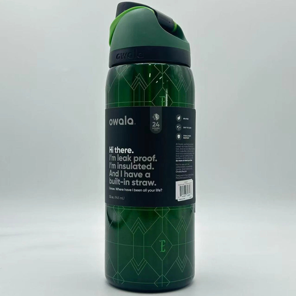 Owala x Wicked 32oz FreeSip Insulated Water Bottle – Elphaba | For Good Limited Edition    M32oz-WICKL