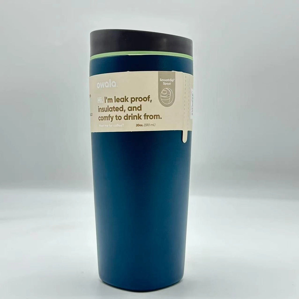 Owala 20oz SmoothSip Slider Insulated Coffee Tumbler – Moonlit Shadow | Stainless Steel  M20oz-ZQ