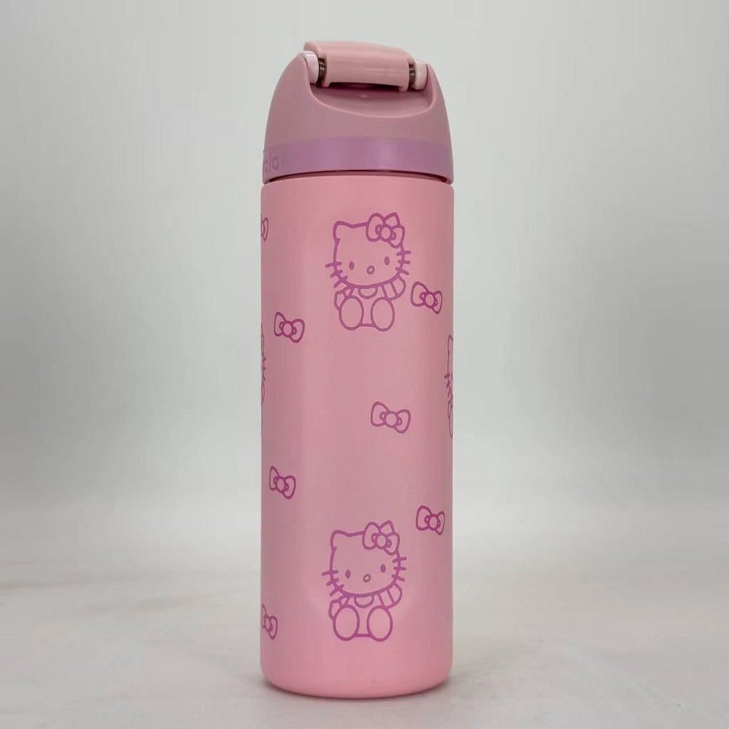Owala x Hello Kitty 24oz FreeSip Insulated Water Bottle – Pink Rose Quartz | Limited Edition   M24oz-KTMGSY