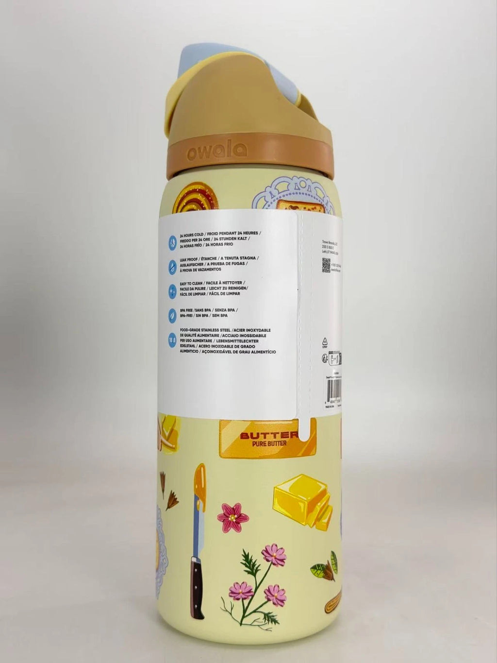 Owala 32oz FreeSip Insulated Water Bottle – Brunch Bunch | Limited Edition   M32oz-MBXWC
