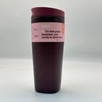 Owala 20oz SmoothSip Slider Insulated Coffee Tumbler – Black Cherry | Stainless Steel  M20oz-CLZ