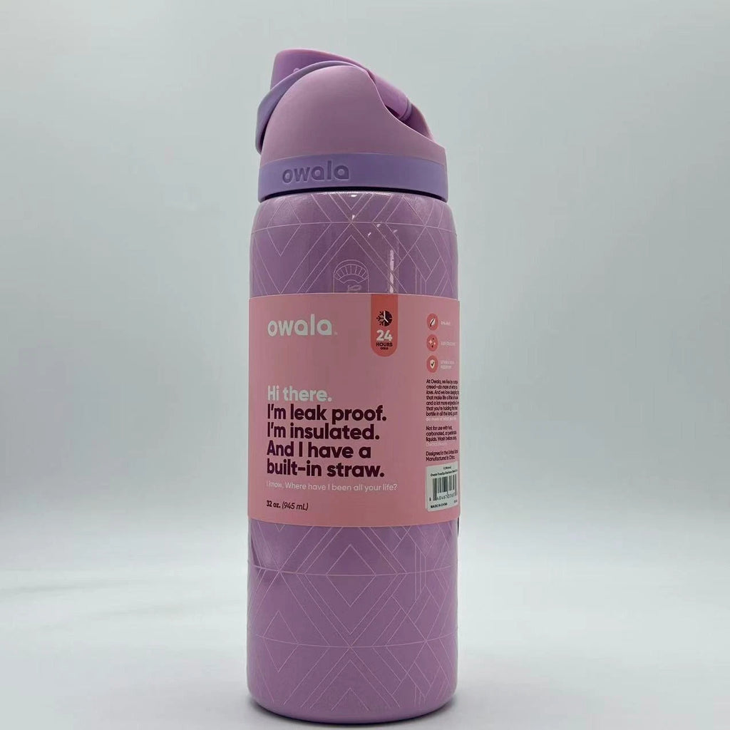 Owala x Wicked 32oz FreeSip Insulated Water Bottle – Glinda Pink | For Good Limited Edition  M32oz-WICKF