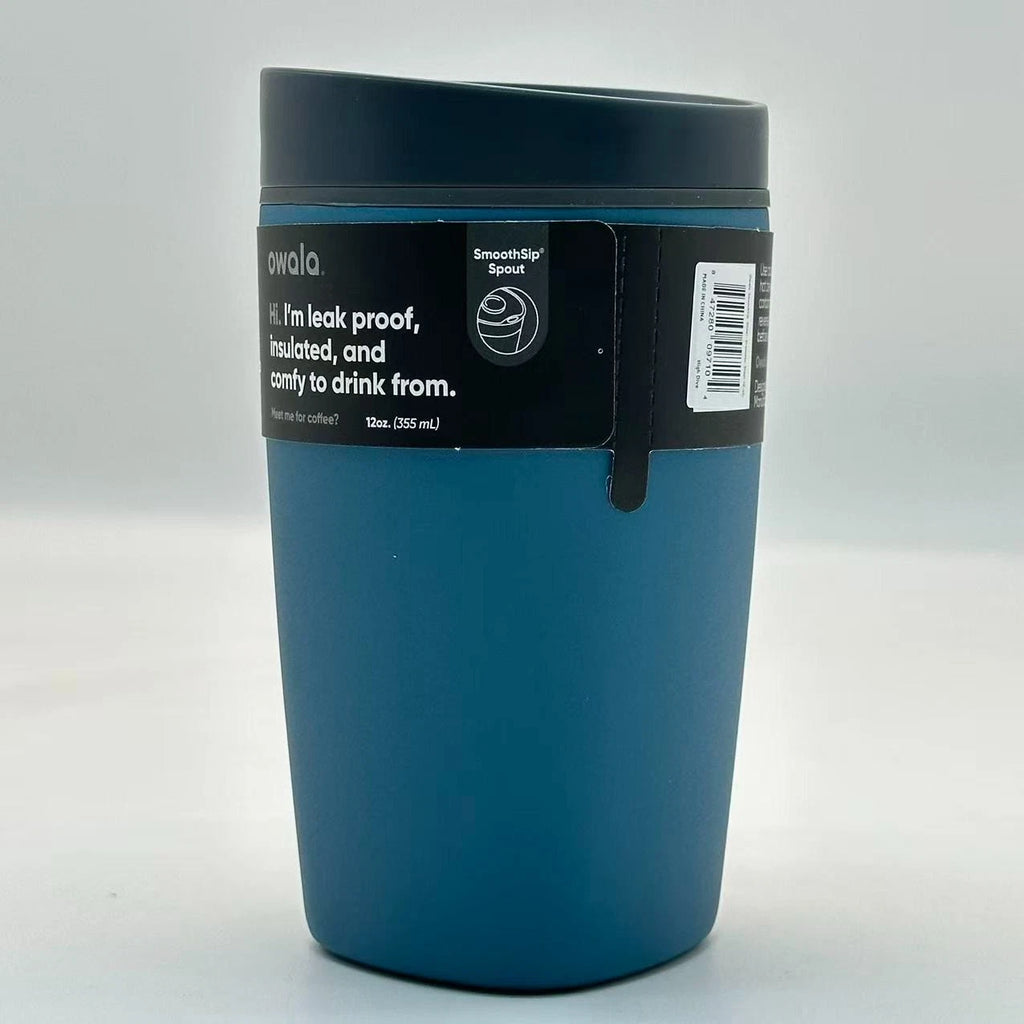 Owala 12oz SmoothSip Slider Insulated Coffee Tumbler – High Dive | Stainless Steel  M12oz-JSL