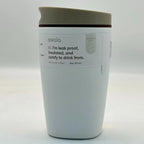 Owala 12oz Vanilla Bean SmoothSip Slider Coffee Tumbler | Insulated Stainless Steel Travel Mug  M12oz-XCD