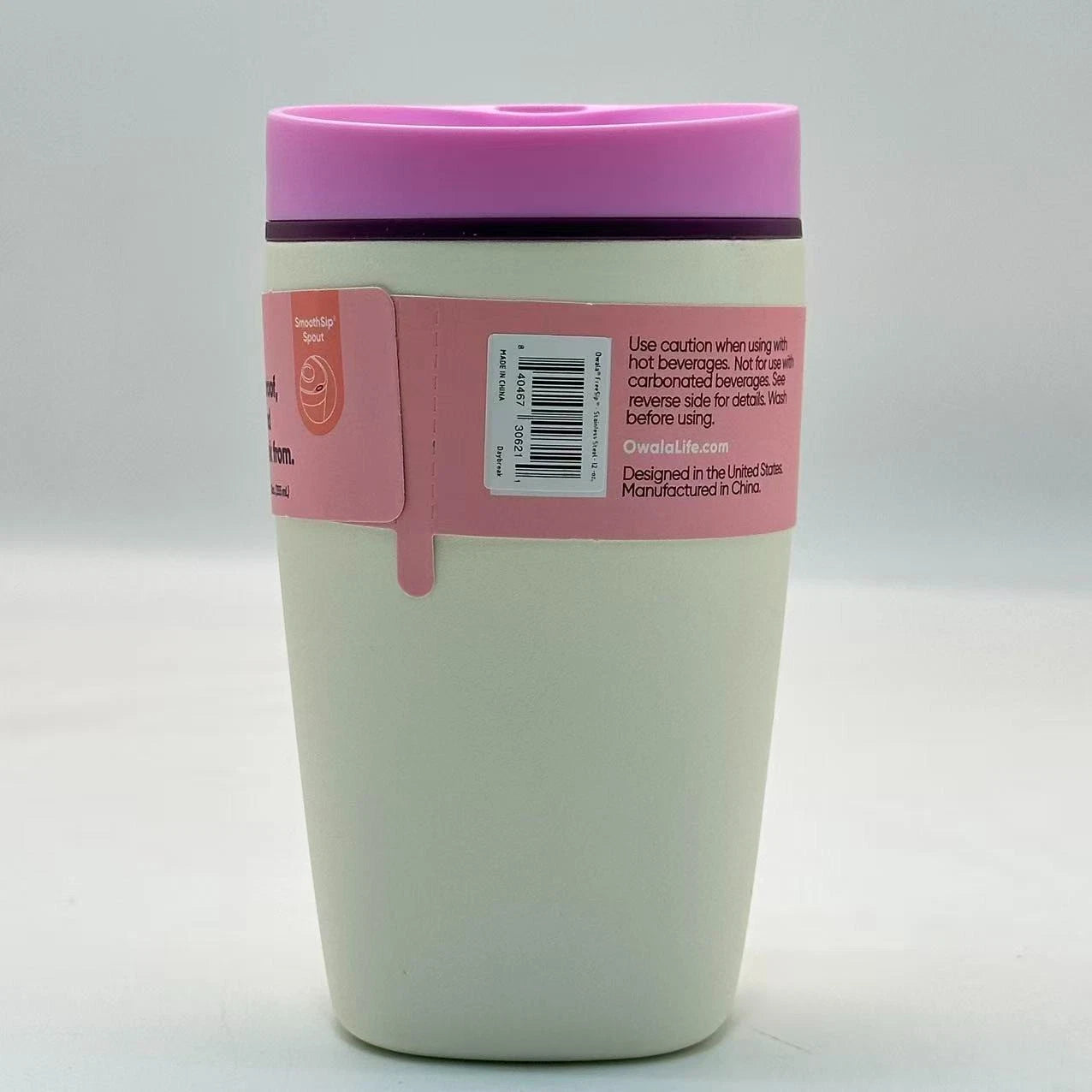 Owala 12oz SmoothSip Slider Insulated Coffee Tumbler – Daybreak | Stainless Steel   M12oz-LM