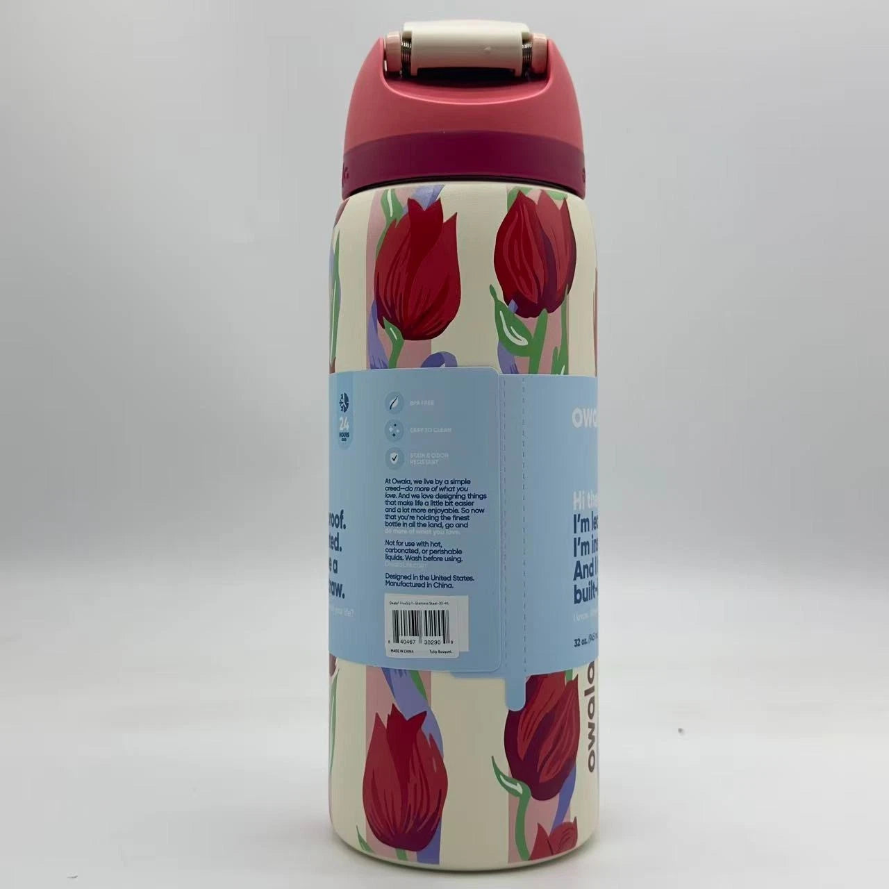 Owala 32oz FreeSip Insulated Water Bottle – Tulip Bouquet | Urban Outfitters Exclusive  M32oz-YJX
