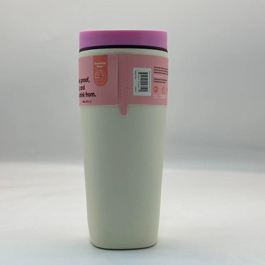 Owala 20oz Daybreak SmoothSip Slider Coffee Tumbler – Insulated Stainless Steel Travel Mug  M20oz-LM