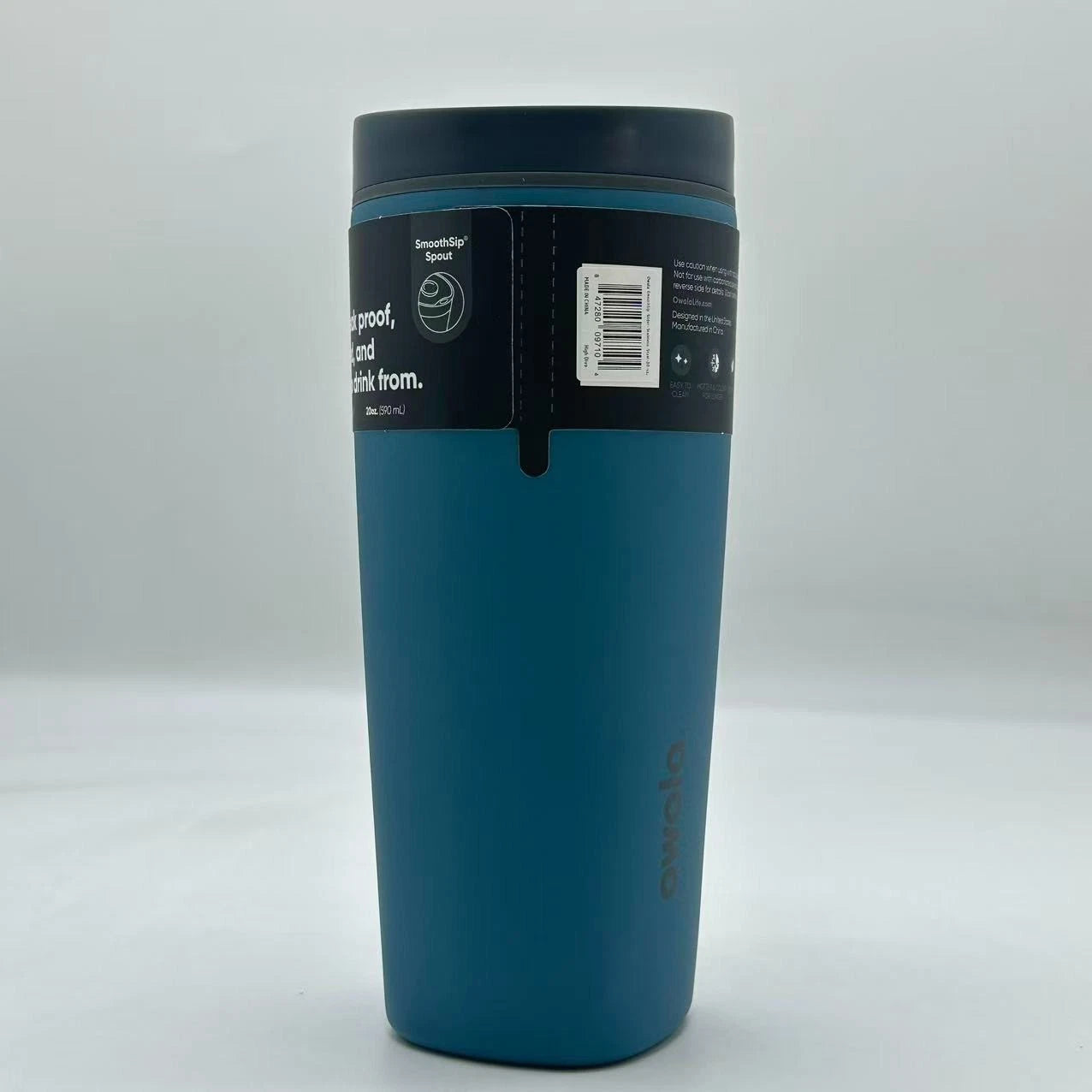 Owala 20oz High Dive SmoothSip Slider Coffee Tumbler | Insulated Stainless Steel Travel Mug   M20oz-JSL