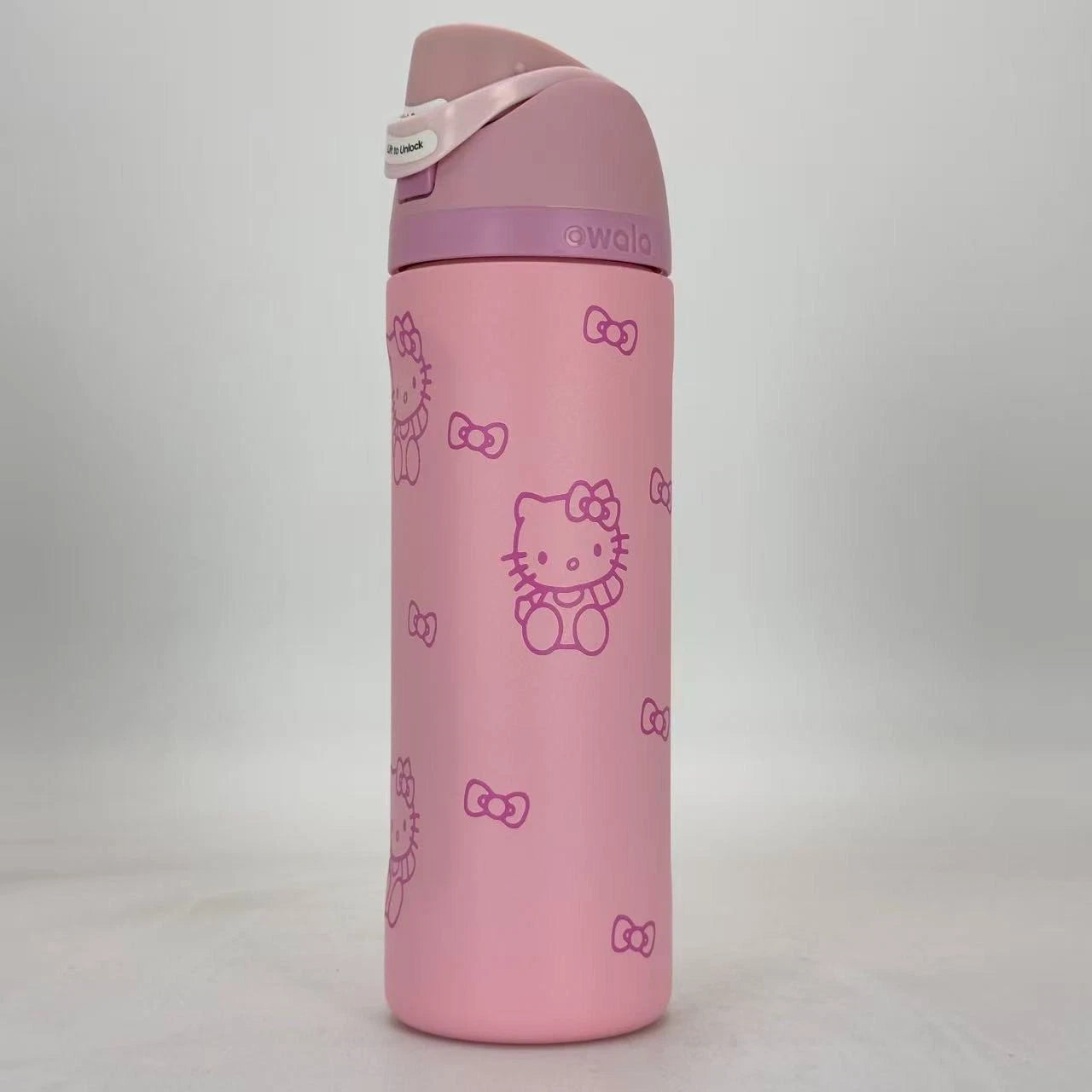 Owala x Hello Kitty 24oz FreeSip Insulated Water Bottle – Pink Rose Quartz | Limited Edition   M24oz-KTMGSY