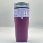 Owala 20oz Plum Perfect SmoothSip Insulated Coffee Tumbler | Stainless Steel Travel Mug   M20oz-XYZ