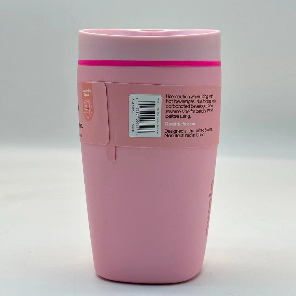 Owala 12oz Pucker Up SmoothSip Slider Coffee Tumbler | Insulated Stainless Steel Travel Mug  M12oz-MGSY