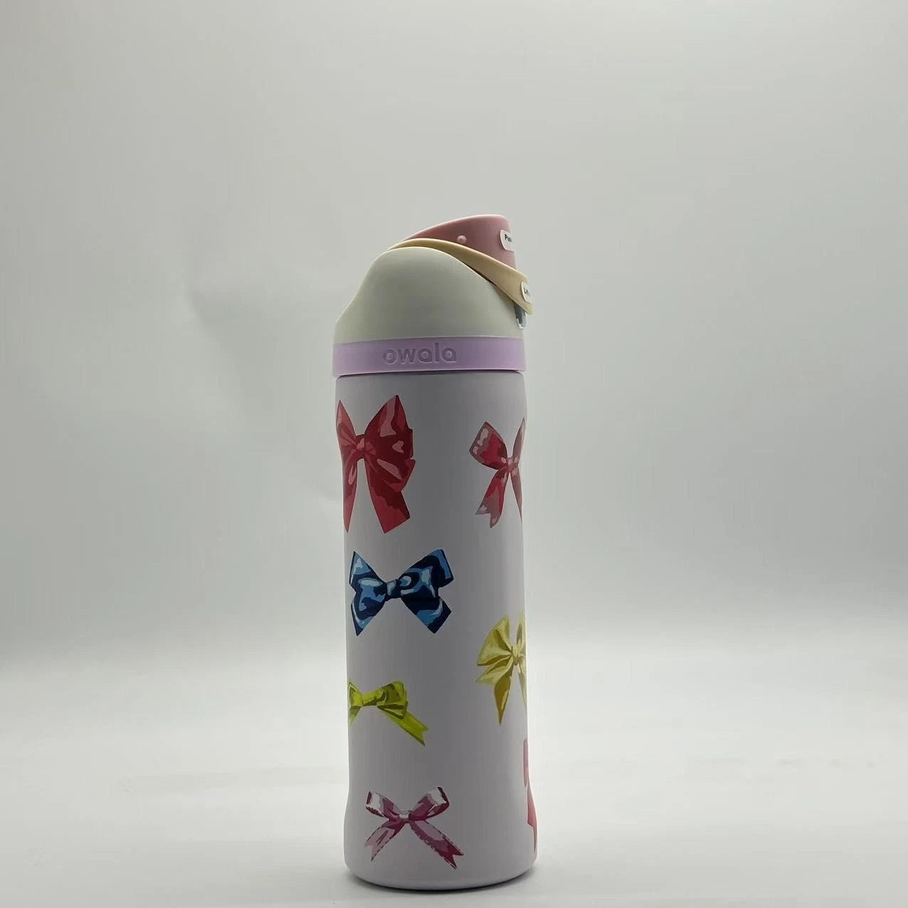 Owala 24oz FreeSip Insulated Water Bottle – Bow Limited Edition | Stainless Steel   OW24-XLHDJ