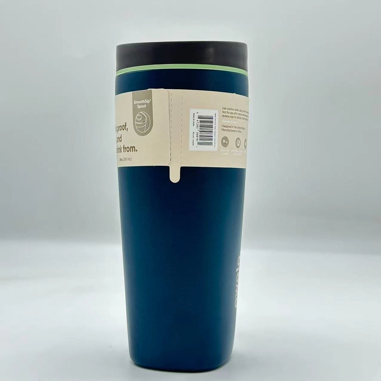 Owala 20oz SmoothSip Slider Insulated Coffee Tumbler – Moonlit Shadow | Stainless Steel  M20oz-ZQ