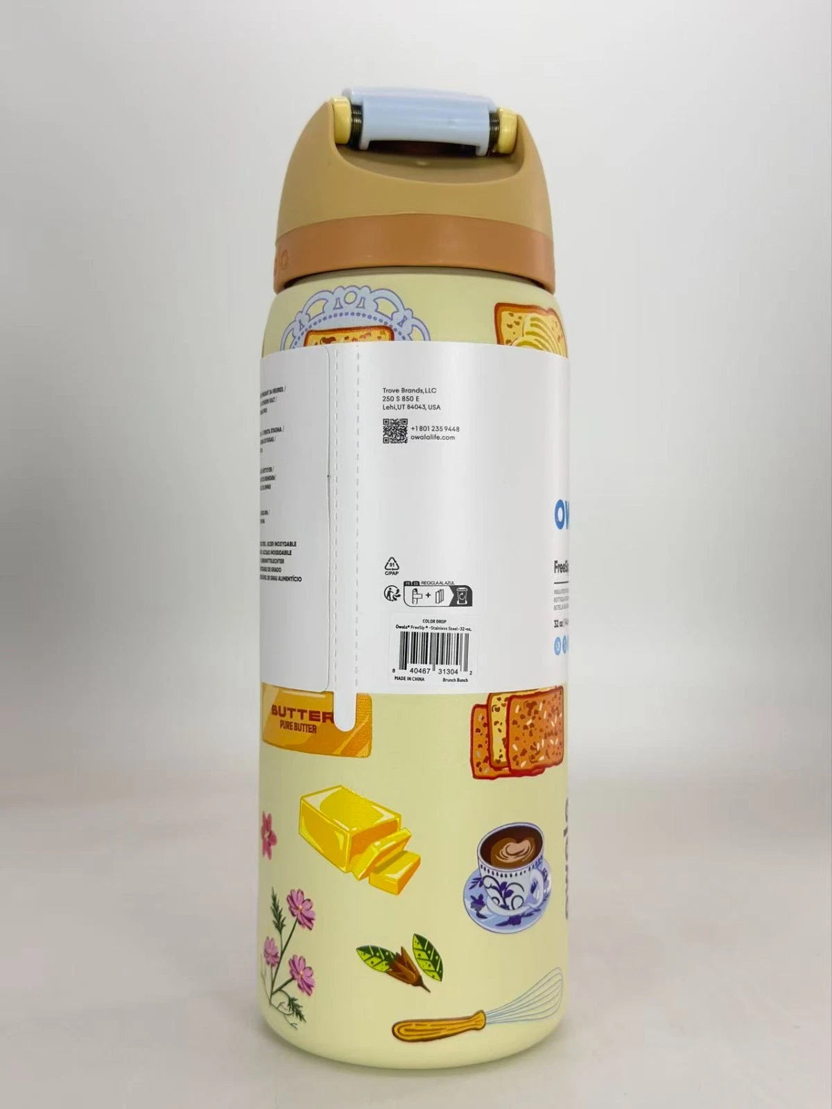 Owala 32oz FreeSip Insulated Water Bottle – Brunch Bunch | Limited Edition   M32oz-MBXWC