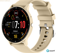 SmartPulse 360 Health Tracker | Heart Rate & Sleep Monitor Smartwatch Beige
