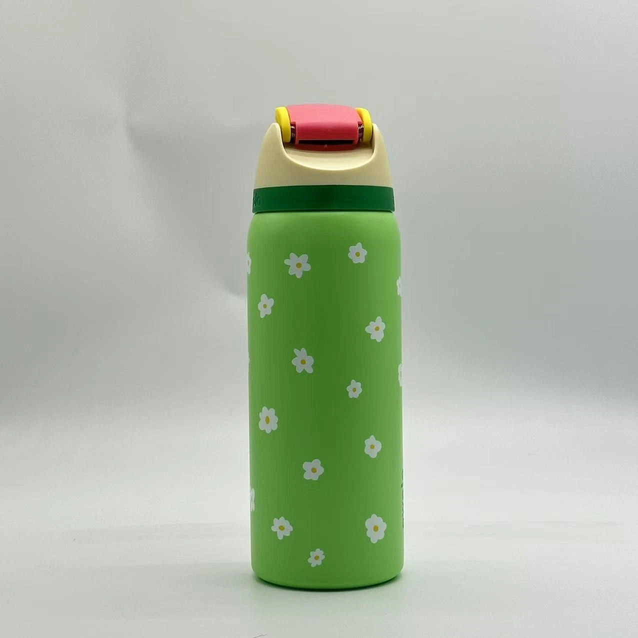 Owala 32oz FreeSip Water Bottle – Green Flower Edition | Stay Cold All Day  OW32-LSH