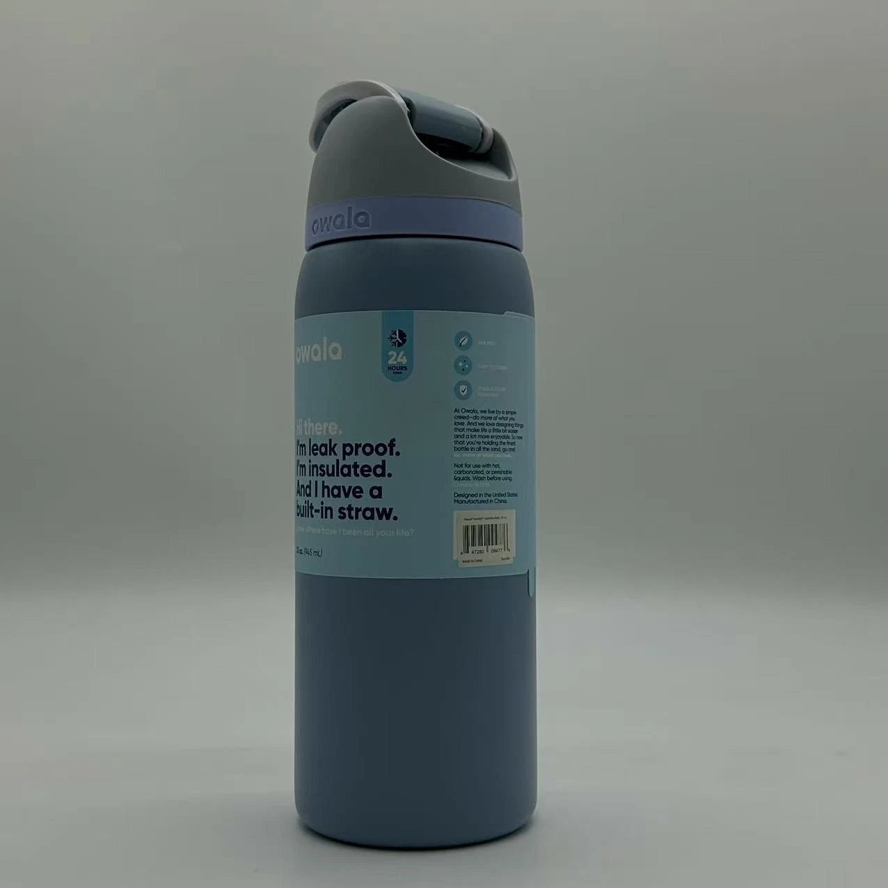 Owala 32oz FreeSip Insulated Water Bottle – Sea Salt | Stainless Steel    M32oz-NJL